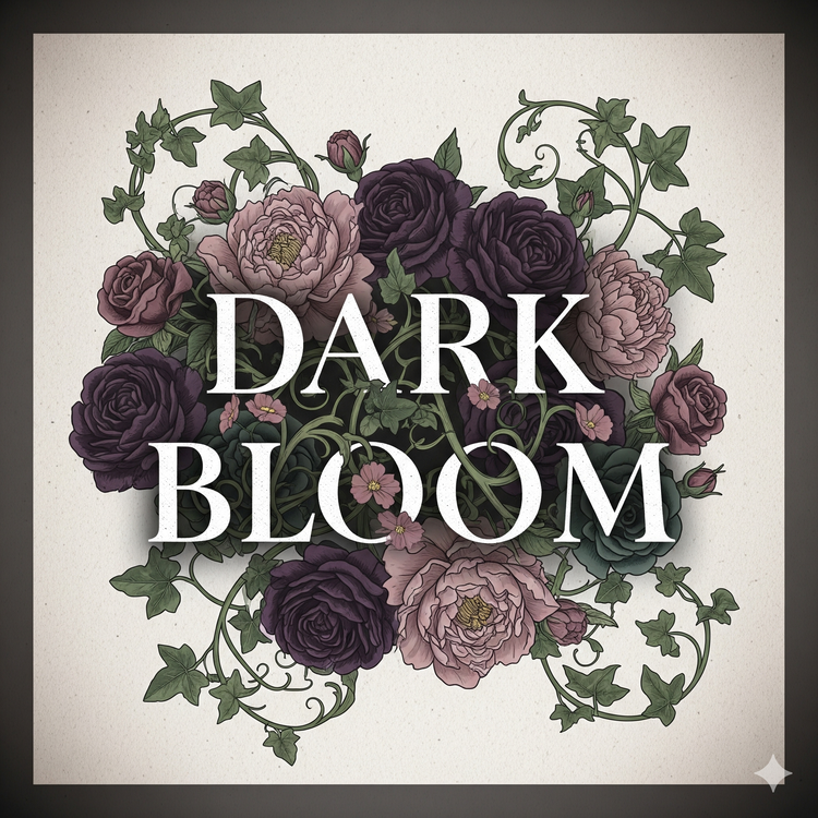 Dark Bloom collection cover — gothic botanica.