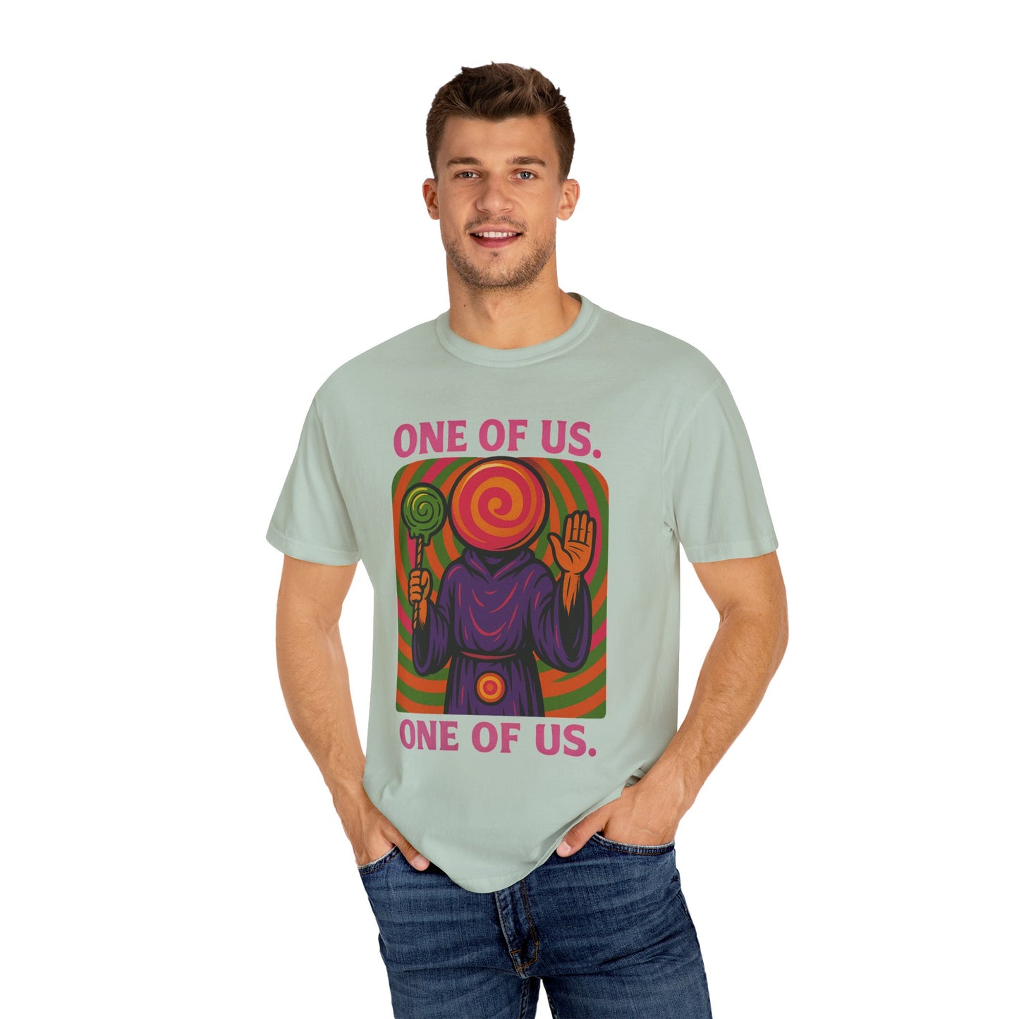 ONE OF US Psychedelic Lollipop Cult T-Shirt