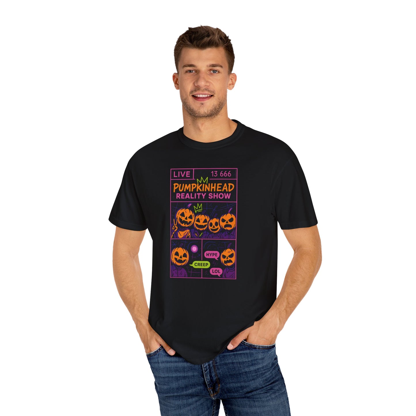 Pumpkinhead Livestream Reality Show T-Shirt