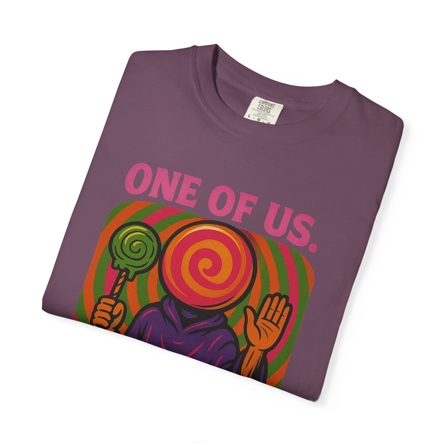 ONE OF US Psychedelic Lollipop Cult T-Shirt