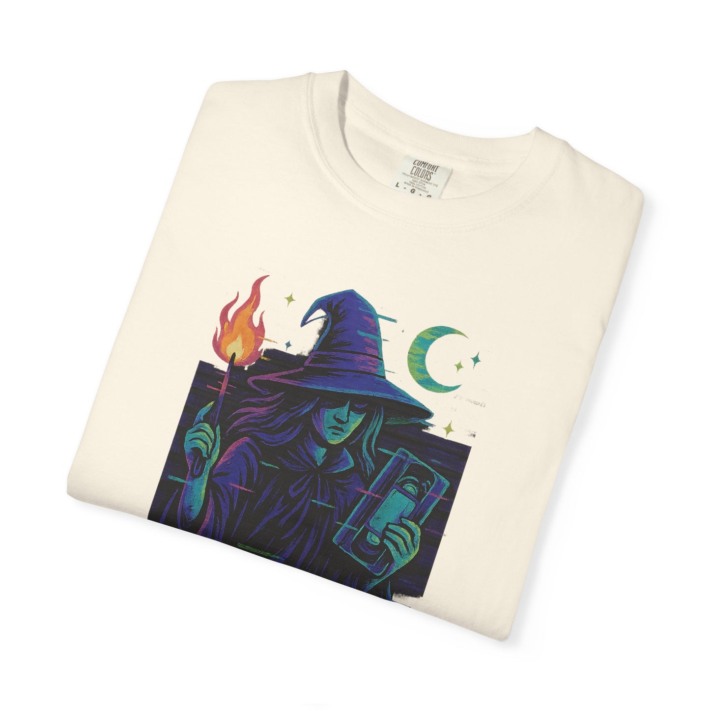 90s Glitch VHS Witch T-Shirt