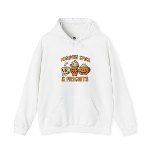 Retro Spook Pumpkin Spice & Frights Hoodie