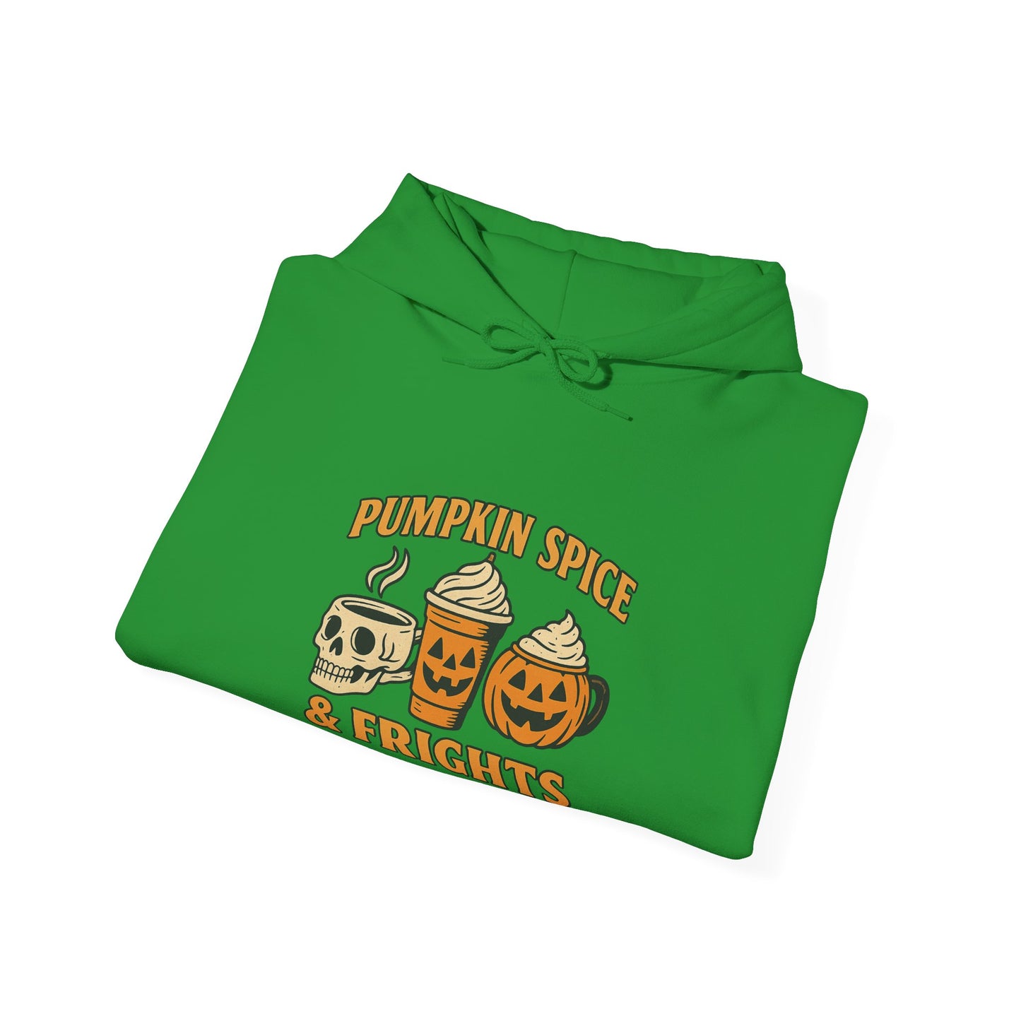 Retro Spook Pumpkin Spice & Frights Hoodie