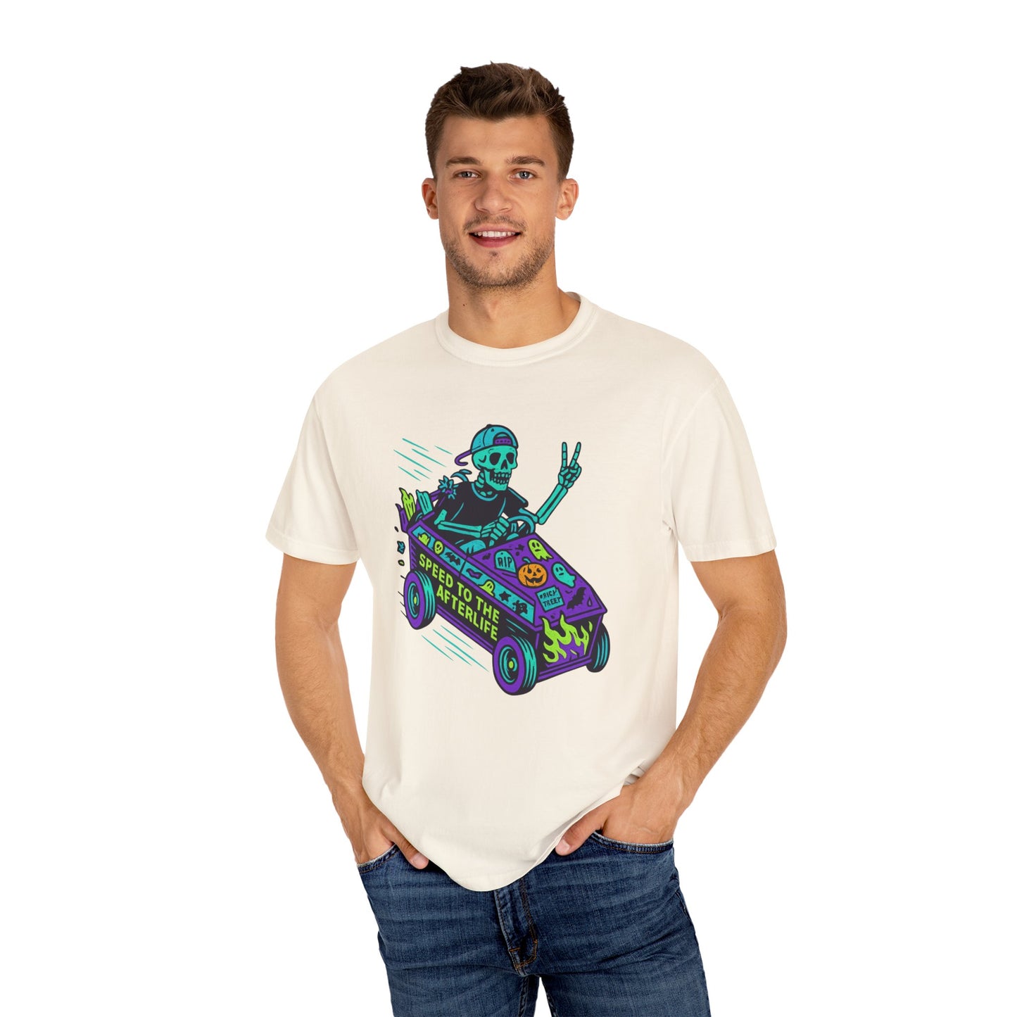 Retro Spook: Speed to the Afterlife T-Shirt