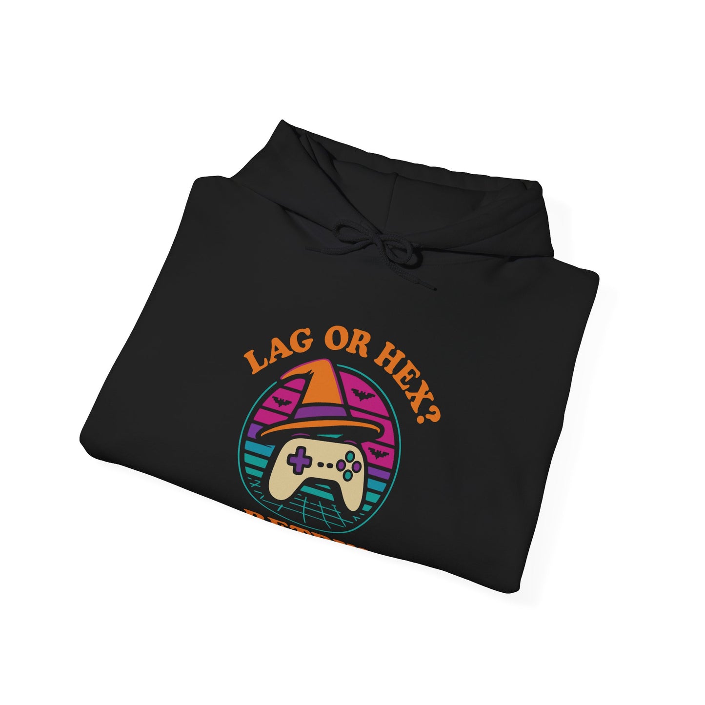 Retro Gamer Lag or Hex? Retry Hoodie