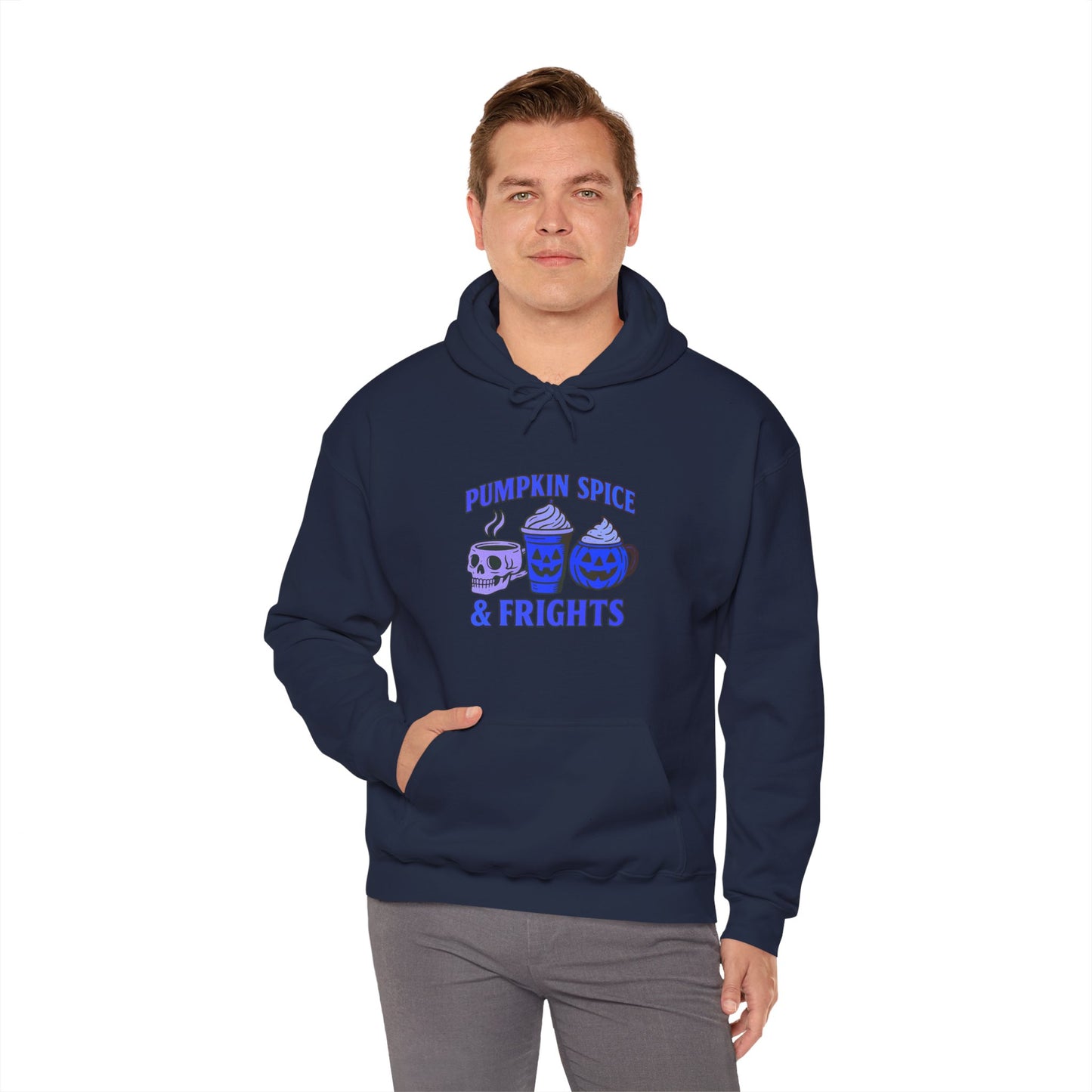 Retro Spook Pumpkin Spice & Frights Hoodie