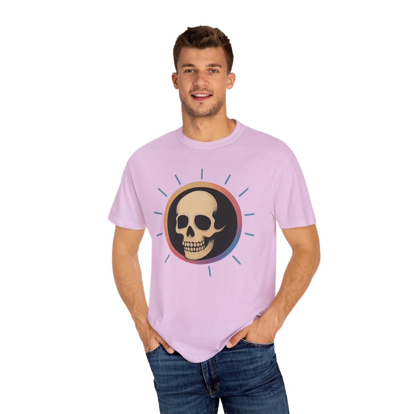 Retro Halloween Skull T-Shirt
