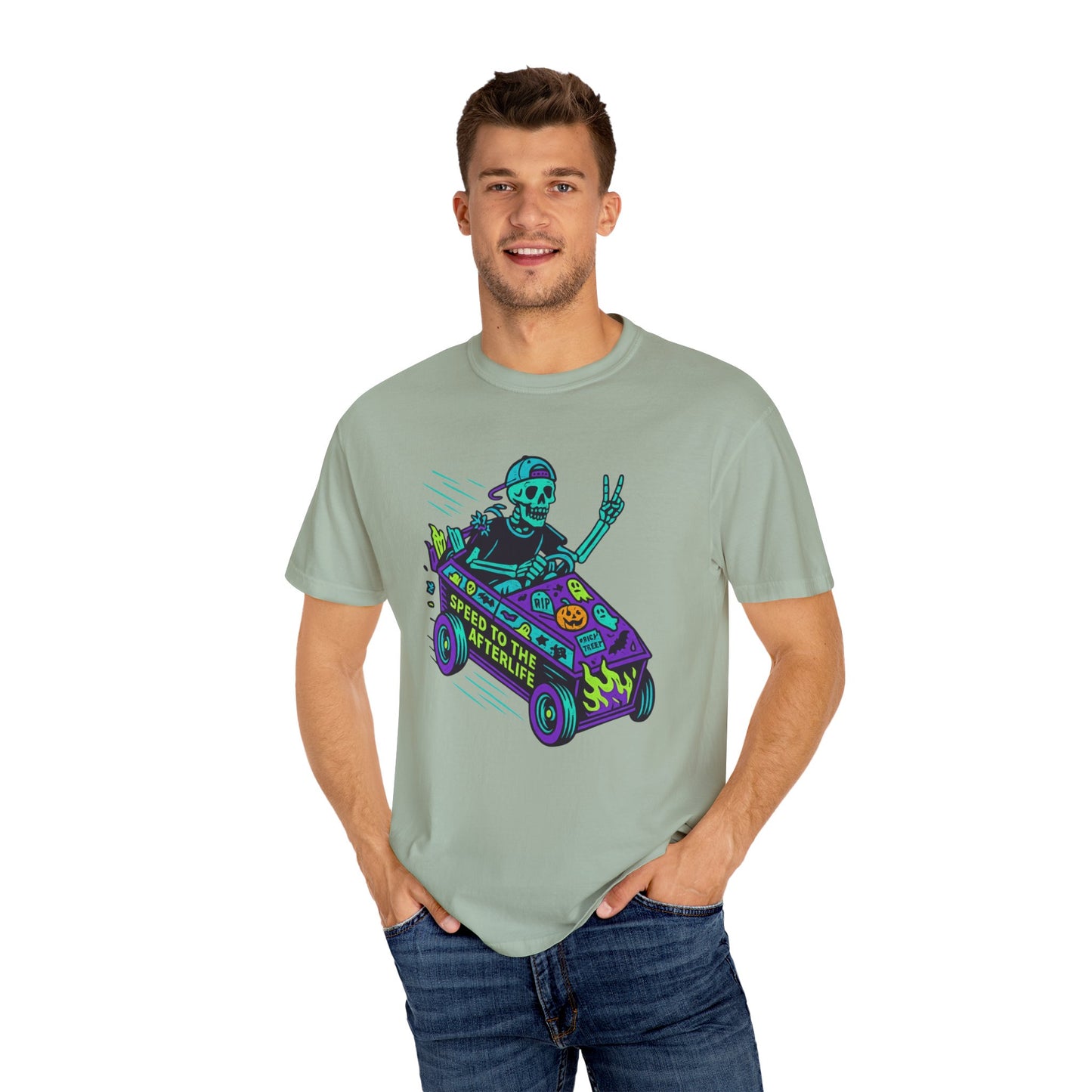 Retro Spook: Speed to the Afterlife T-Shirt