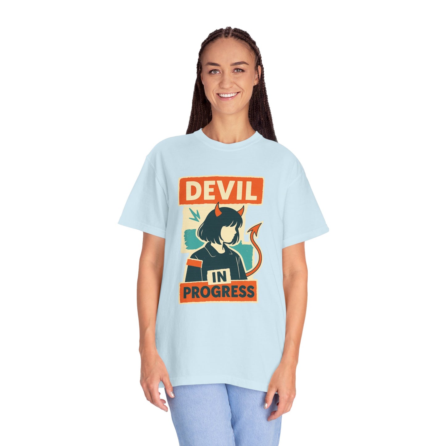 Devil in Progress Kawaii Style T-Shirt