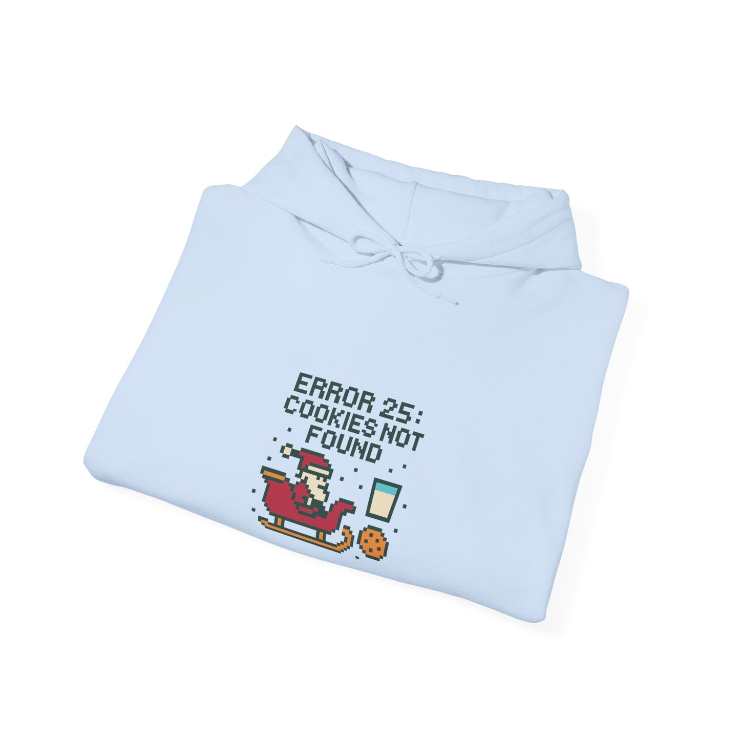 Retro Santa Error 25 Hoodie