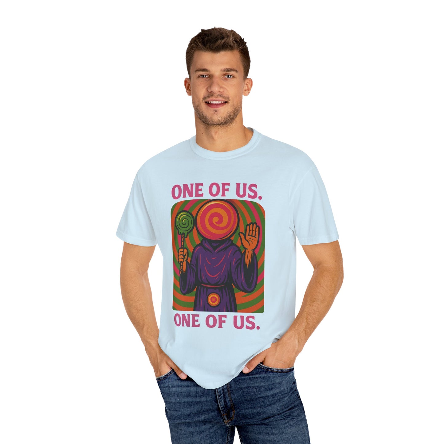 ONE OF US Psychedelic Lollipop Cult T-Shirt