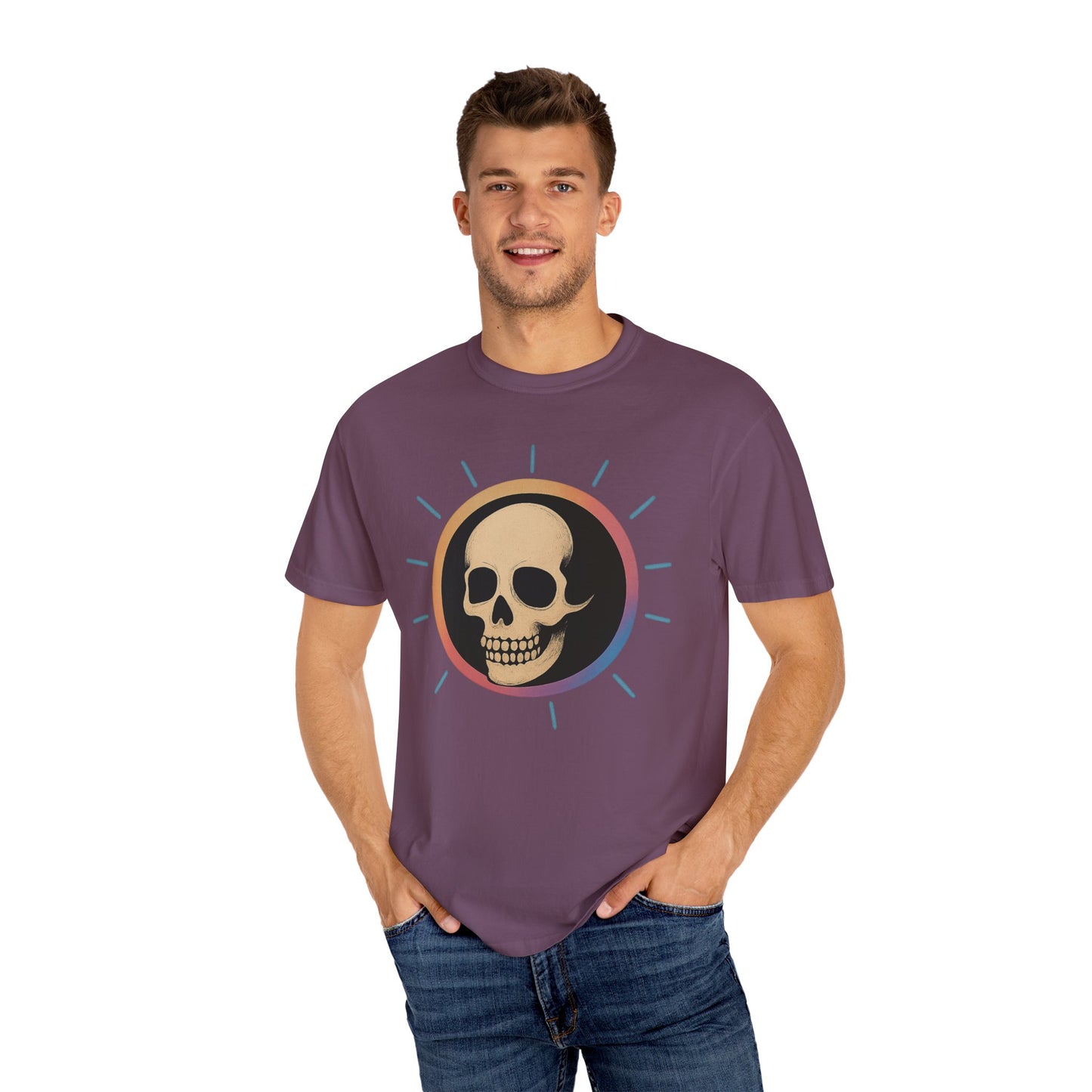 Retro Halloween Skull T-Shirt