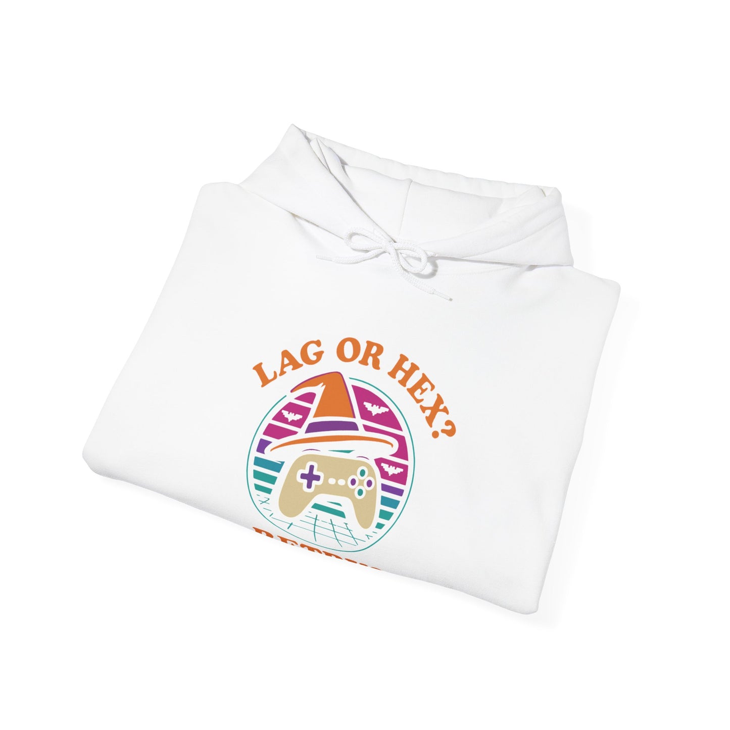 Retro Gamer Lag or Hex? Retry Hoodie
