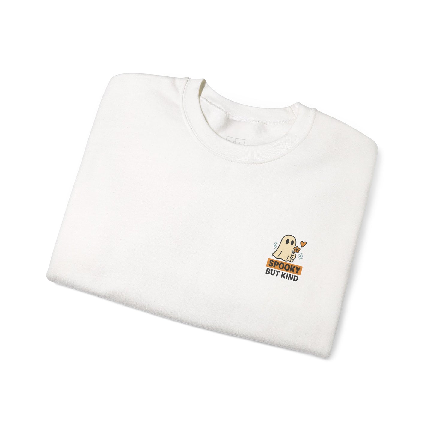 Spooky But Kind Crewneck Retro Sweatshirt