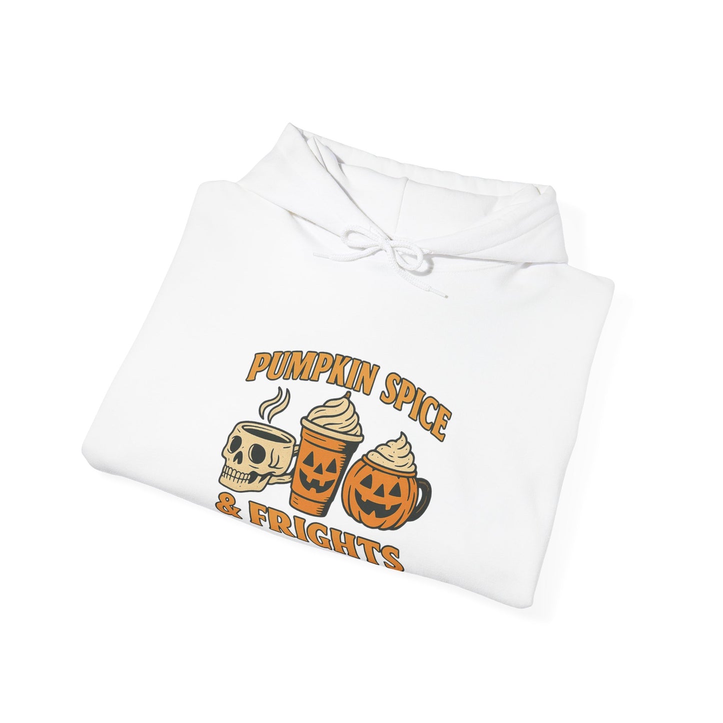 Retro Spook Pumpkin Spice & Frights Hoodie