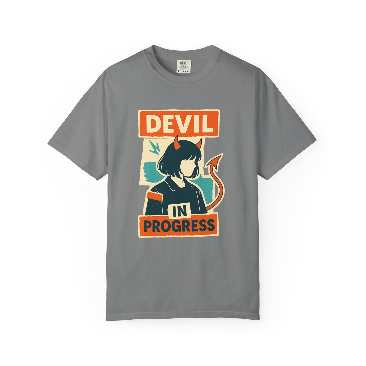 Devil in Progress Kawaii Style T-Shirt