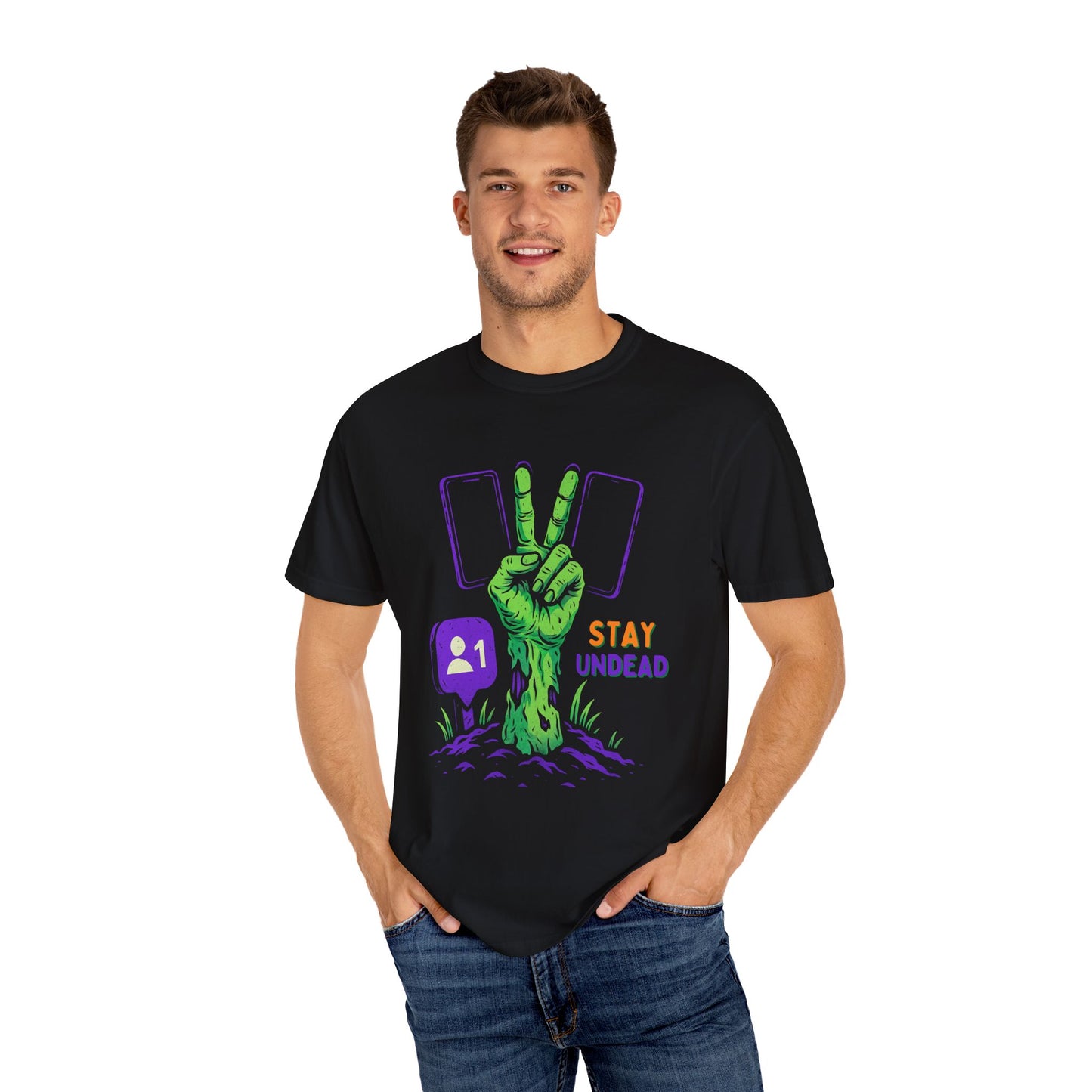 Retro Spook: Zombie Stay Undead T-Shirt