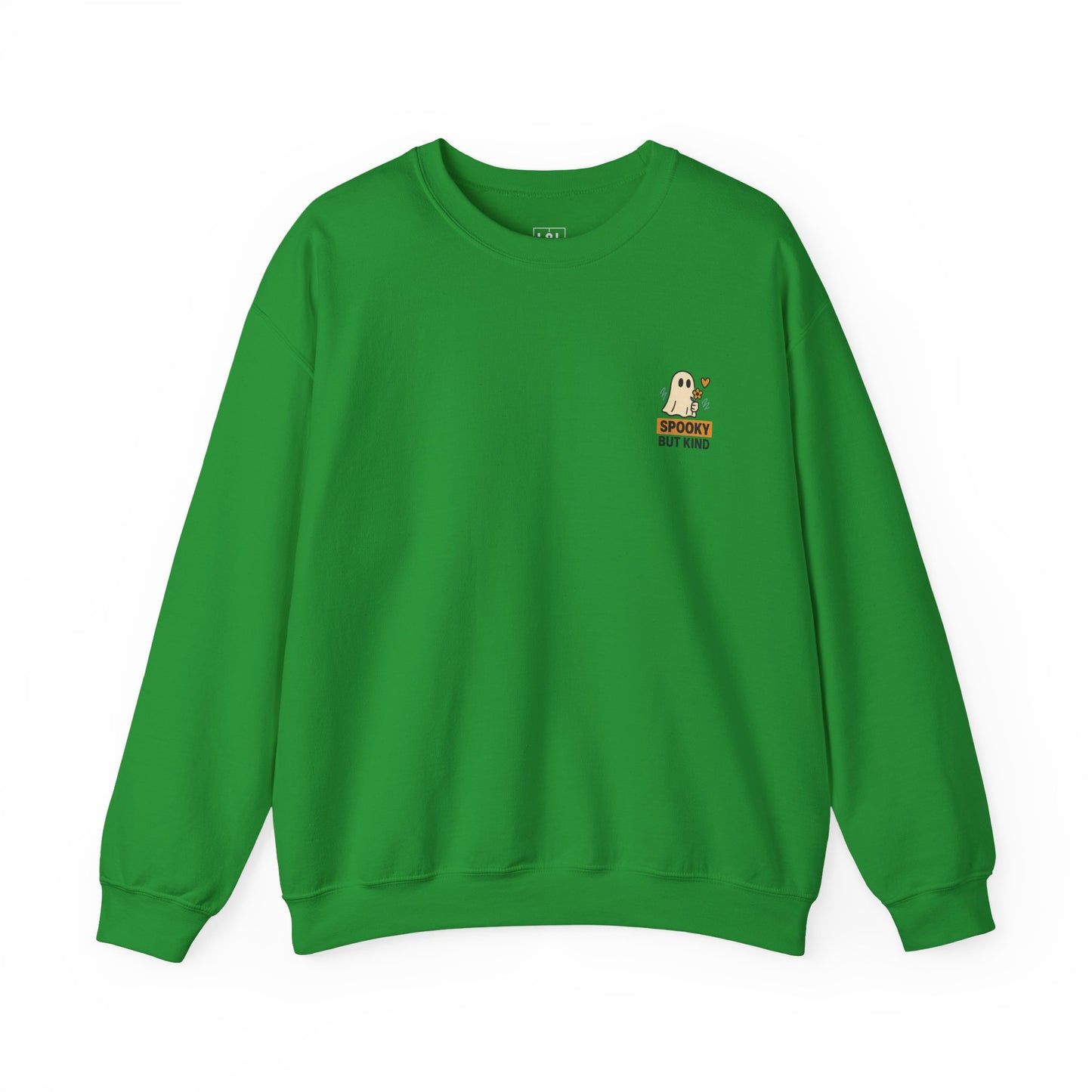 Spooky But Kind Crewneck Retro Sweatshirt