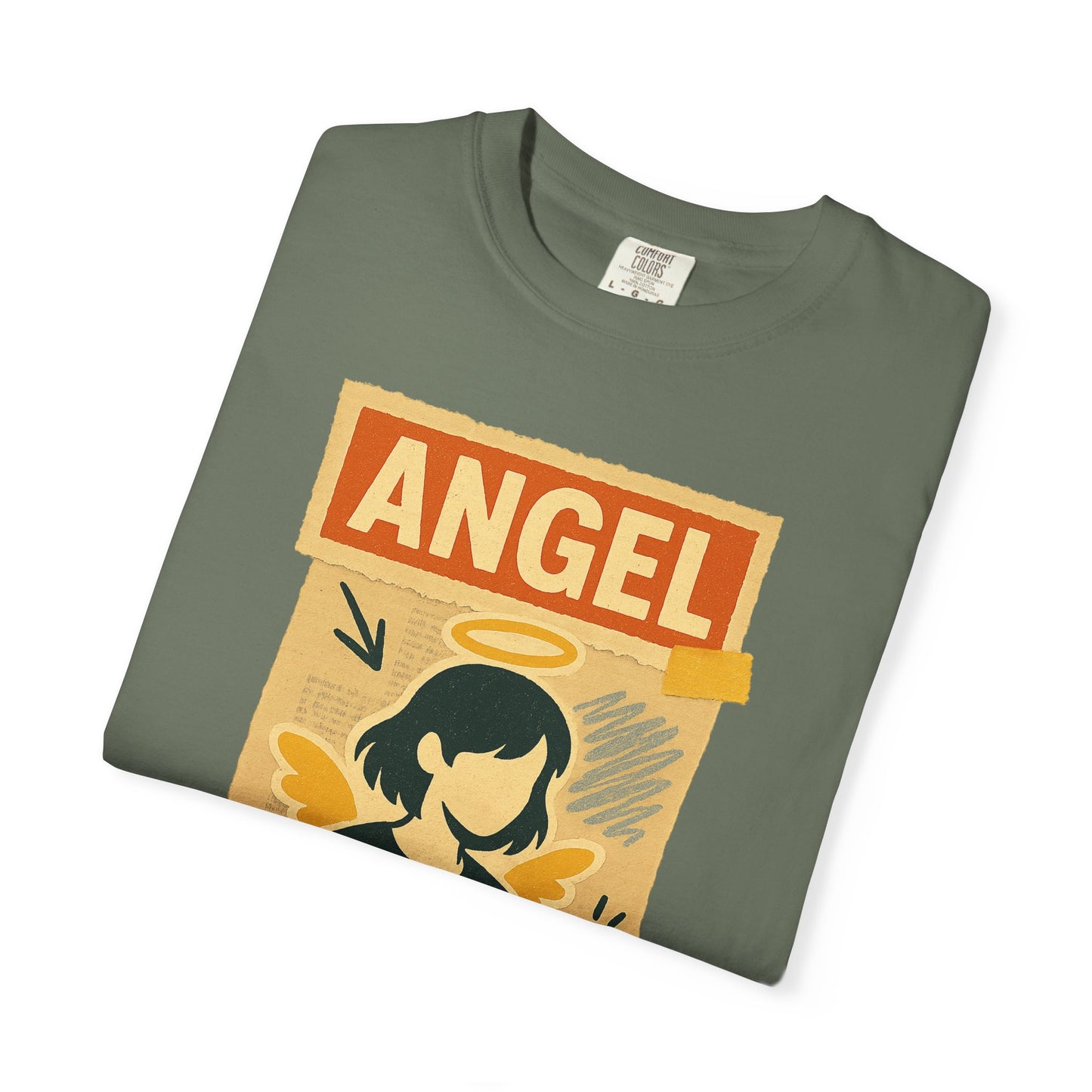 Angel on Hold Kawaii Style T-Shirt