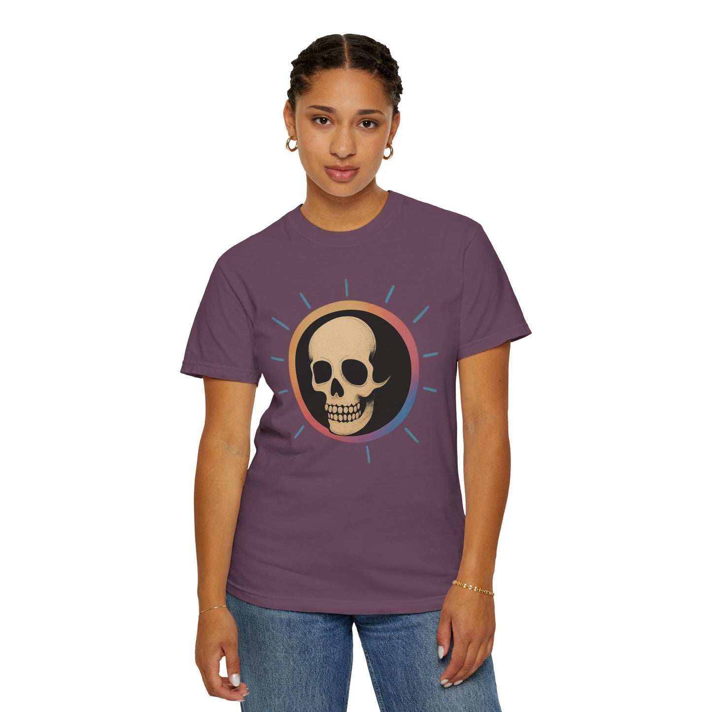 Retro Halloween Skull T-Shirt