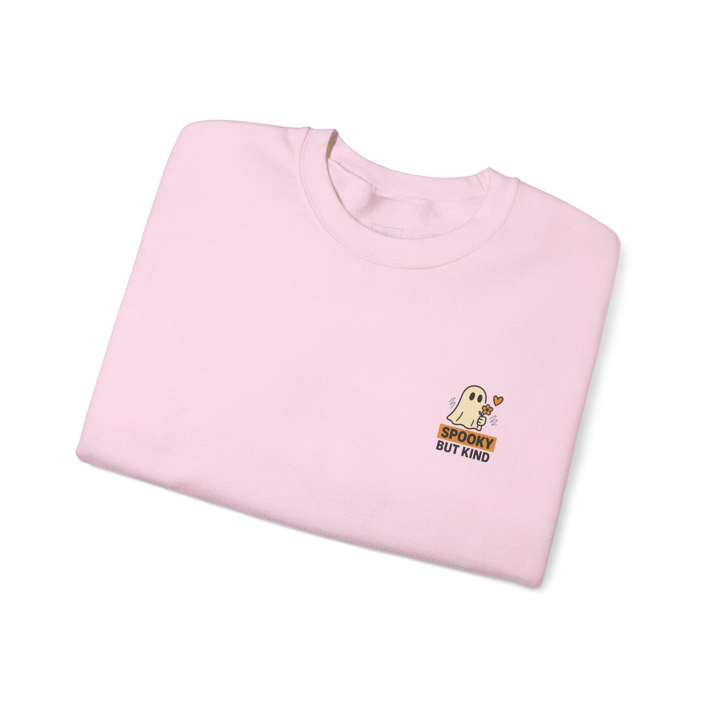 Spooky But Kind Crewneck Retro Sweatshirt