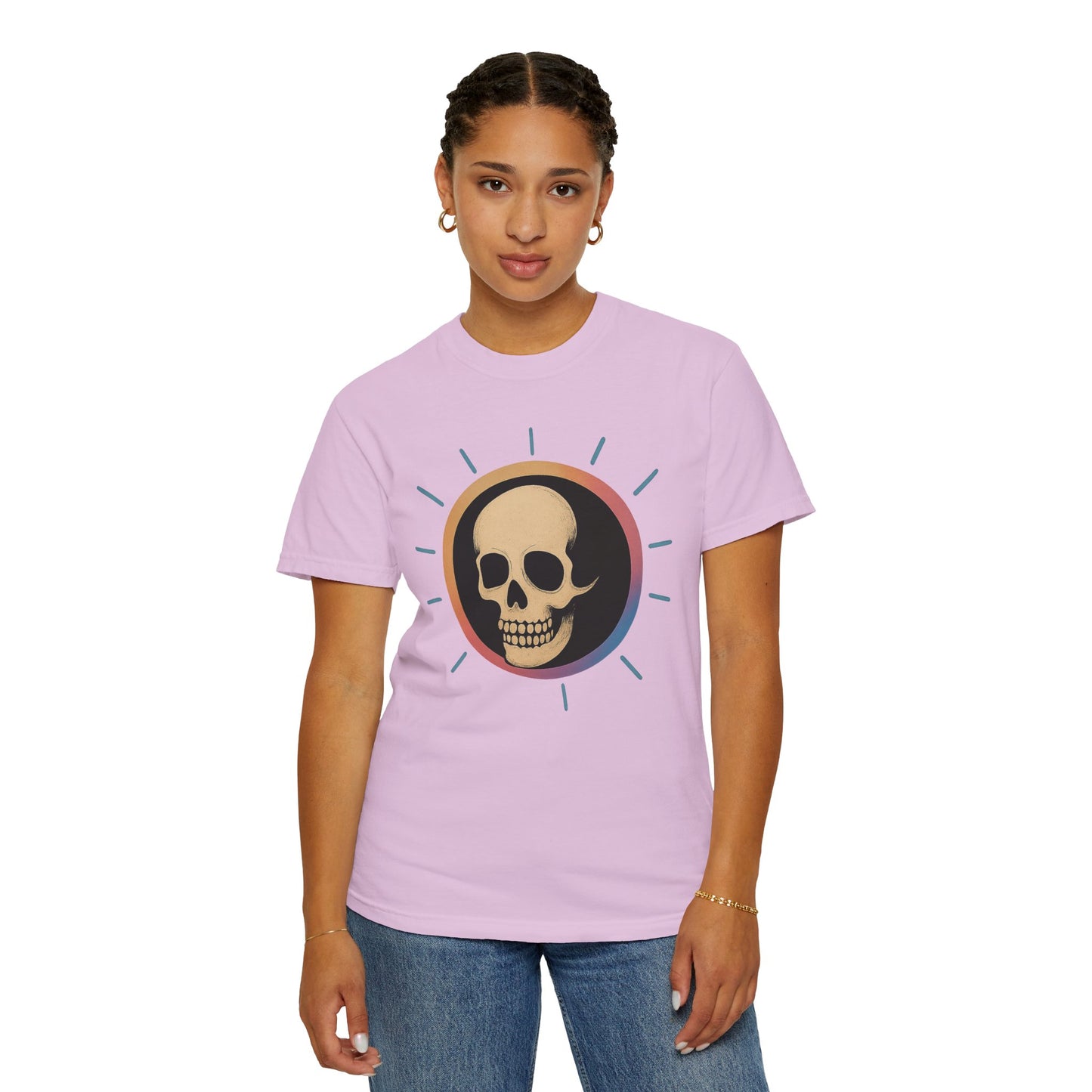 Retro Halloween Skull T-Shirt