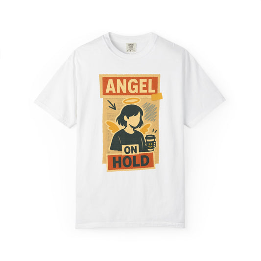 Angel on Hold Kawaii Style T-Shirt