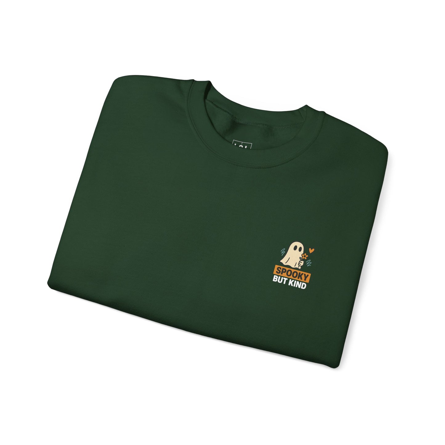 Spooky But Kind Crewneck Retro Sweatshirt