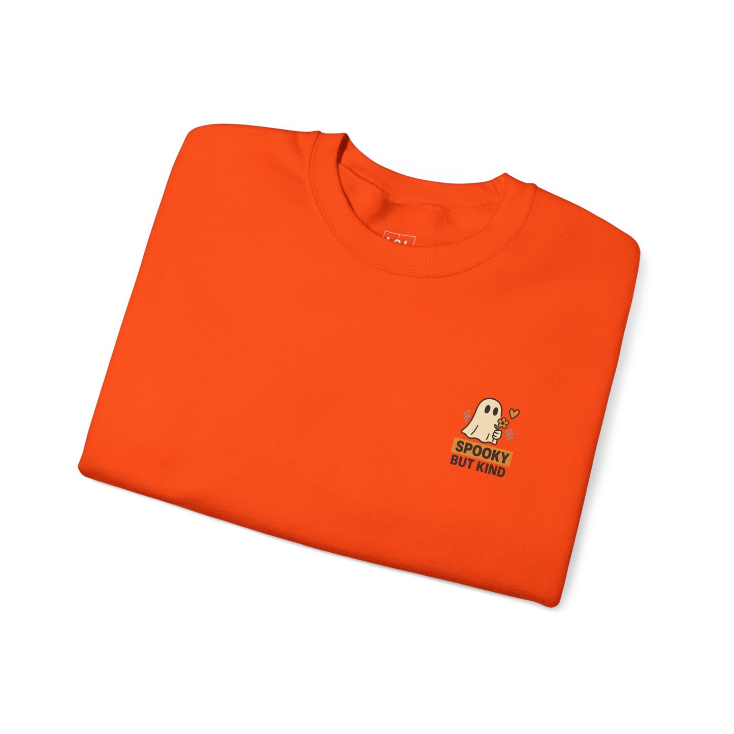 Spooky But Kind Crewneck Retro Sweatshirt