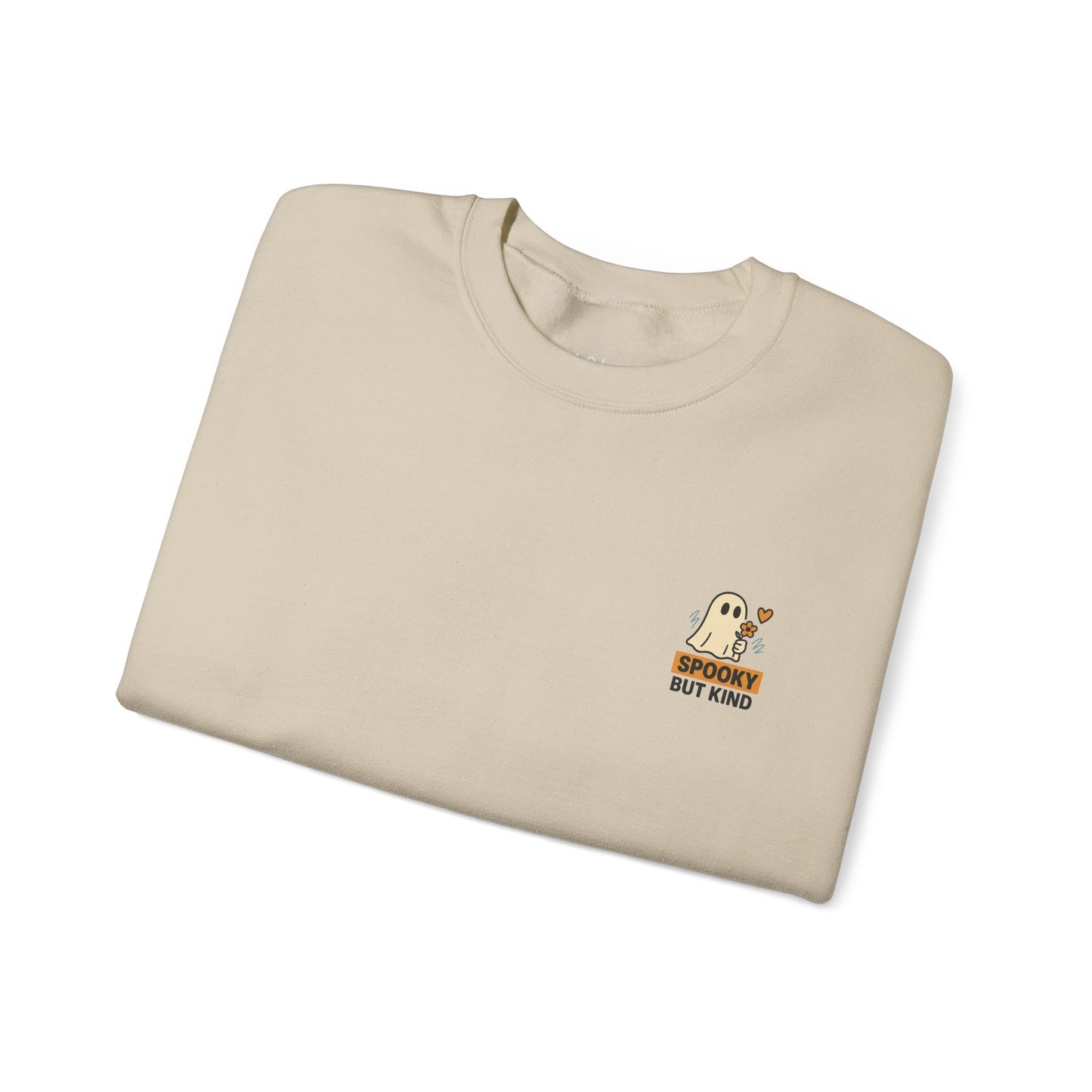 Spooky But Kind Crewneck Retro Sweatshirt