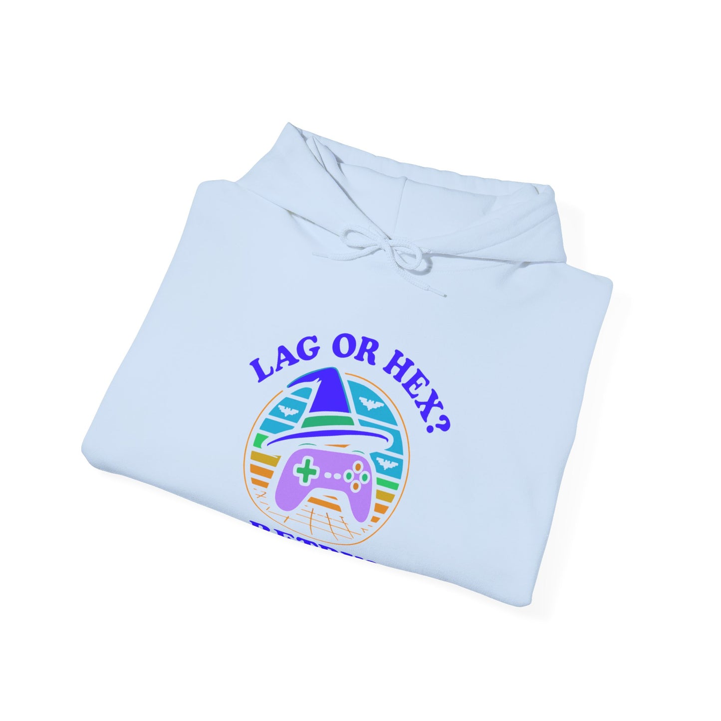 Retro Gamer Lag or Hex? Retry Hoodie