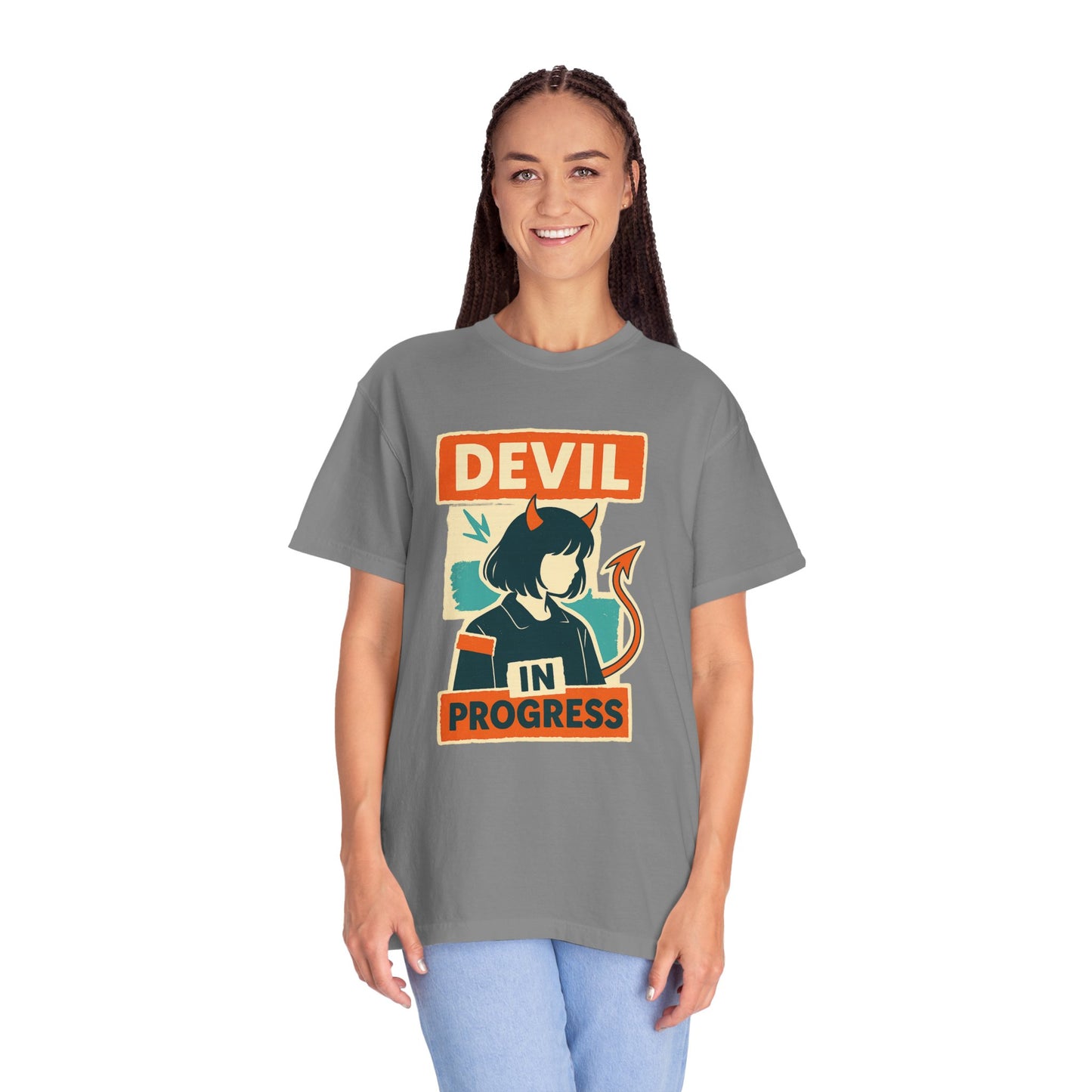 Devil in Progress Kawaii Style T-Shirt