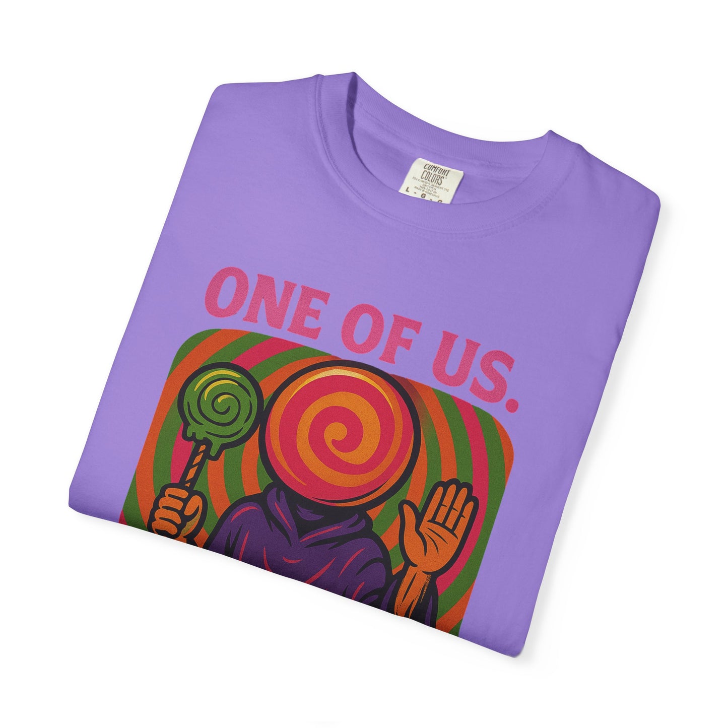 ONE OF US Psychedelic Lollipop Cult T-Shirt