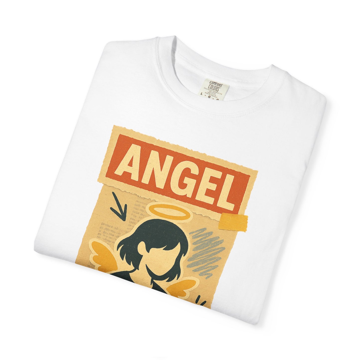 Angel on Hold Kawaii Style T-Shirt