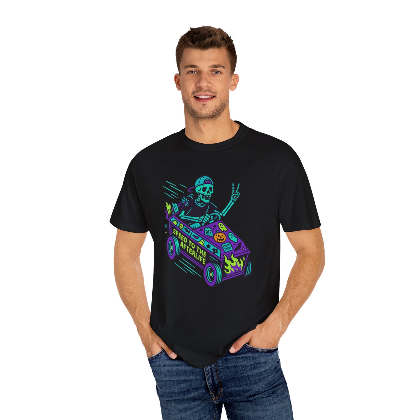 Retro Spook: Speed to the Afterlife T-Shirt