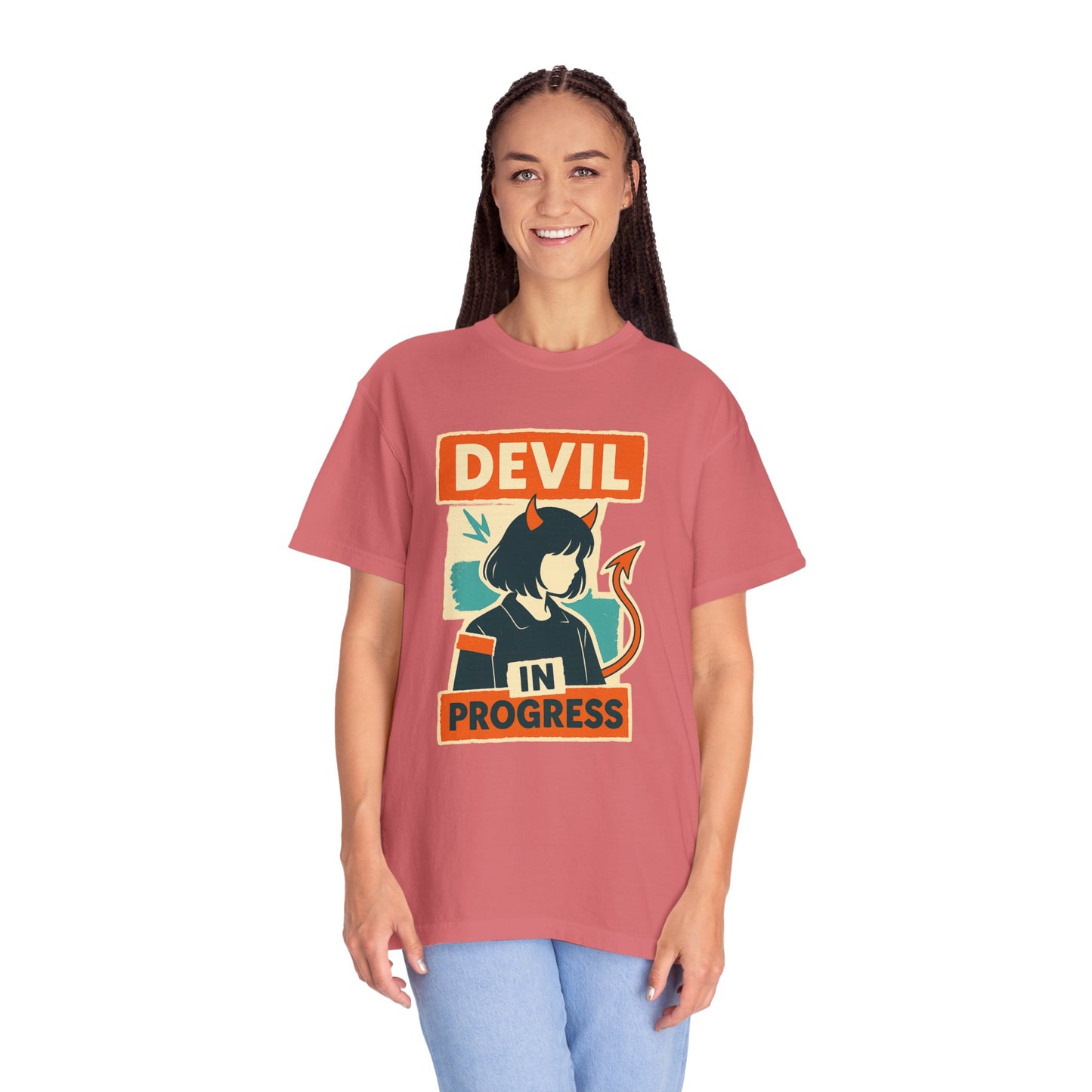 Devil in Progress Kawaii Style T-Shirt