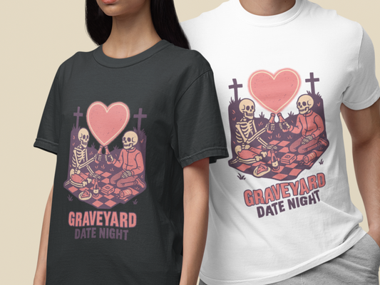 Graveyard Date Night Graphic T-Shirt