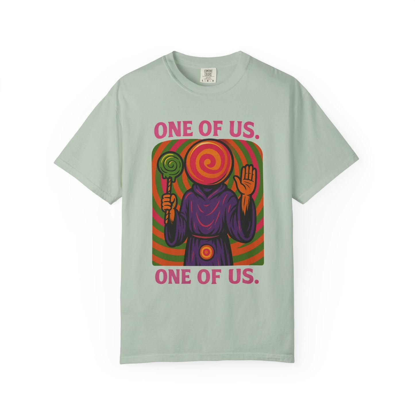 ONE OF US Psychedelic Lollipop Cult T-Shirt