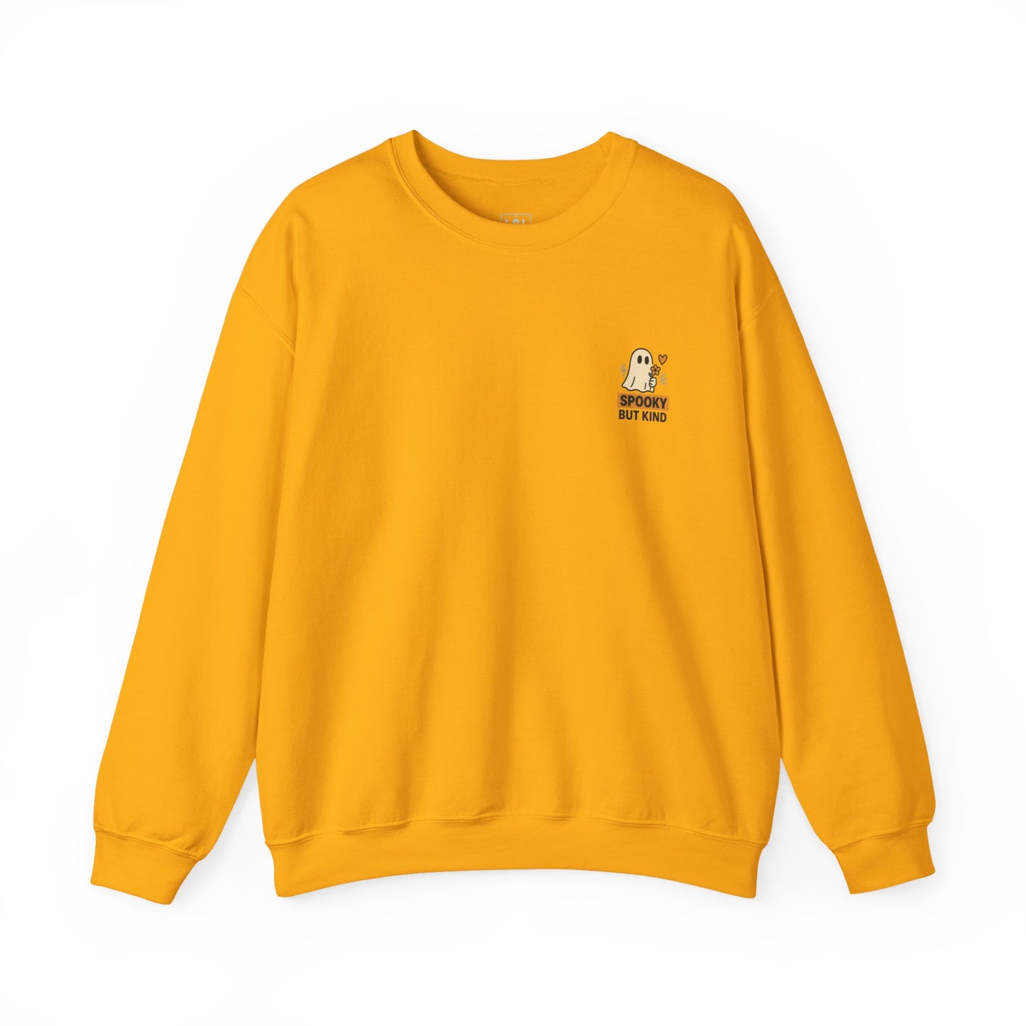 Spooky But Kind Crewneck Retro Sweatshirt