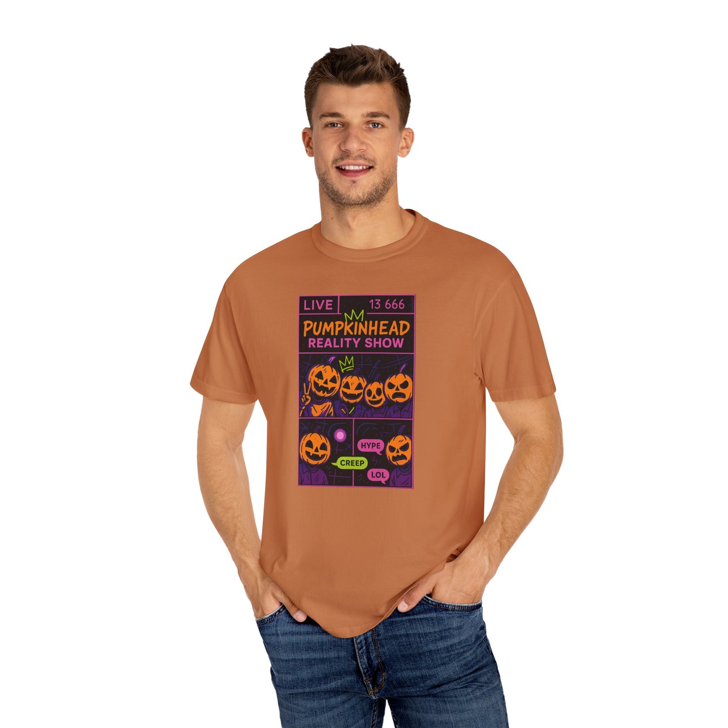 Pumpkinhead Livestream Reality Show T-Shirt