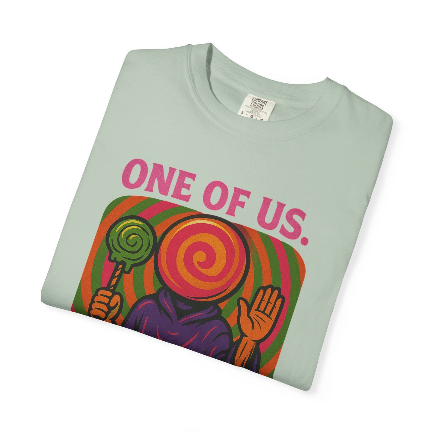 ONE OF US Psychedelic Lollipop Cult T-Shirt