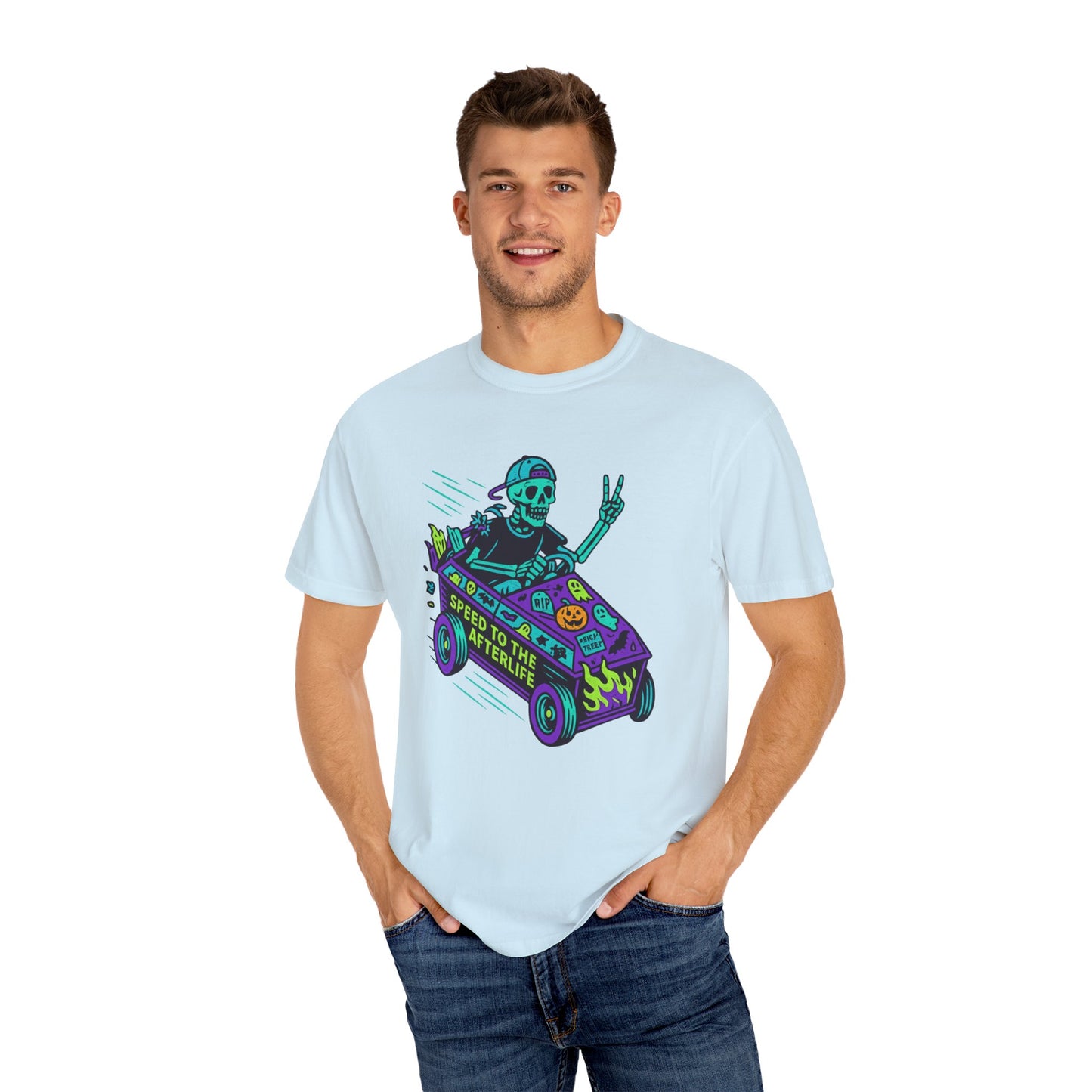 Retro Spook: Speed to the Afterlife T-Shirt