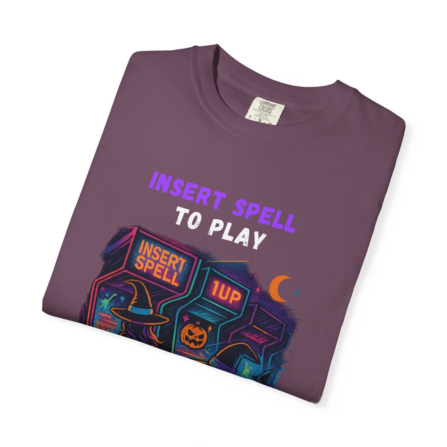 Insert Spell to Play Arcade Witch T-Shirt