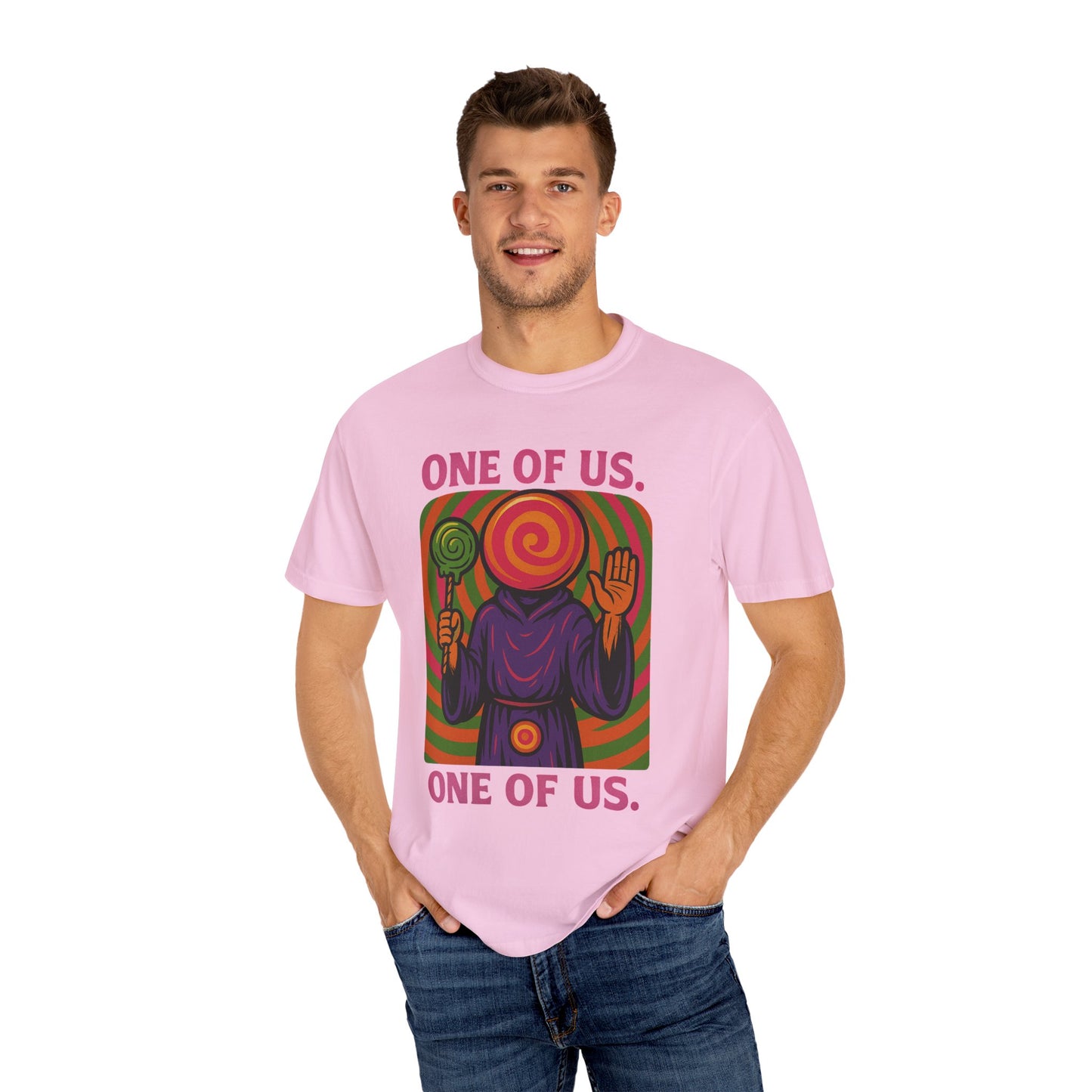 ONE OF US Psychedelic Lollipop Cult T-Shirt