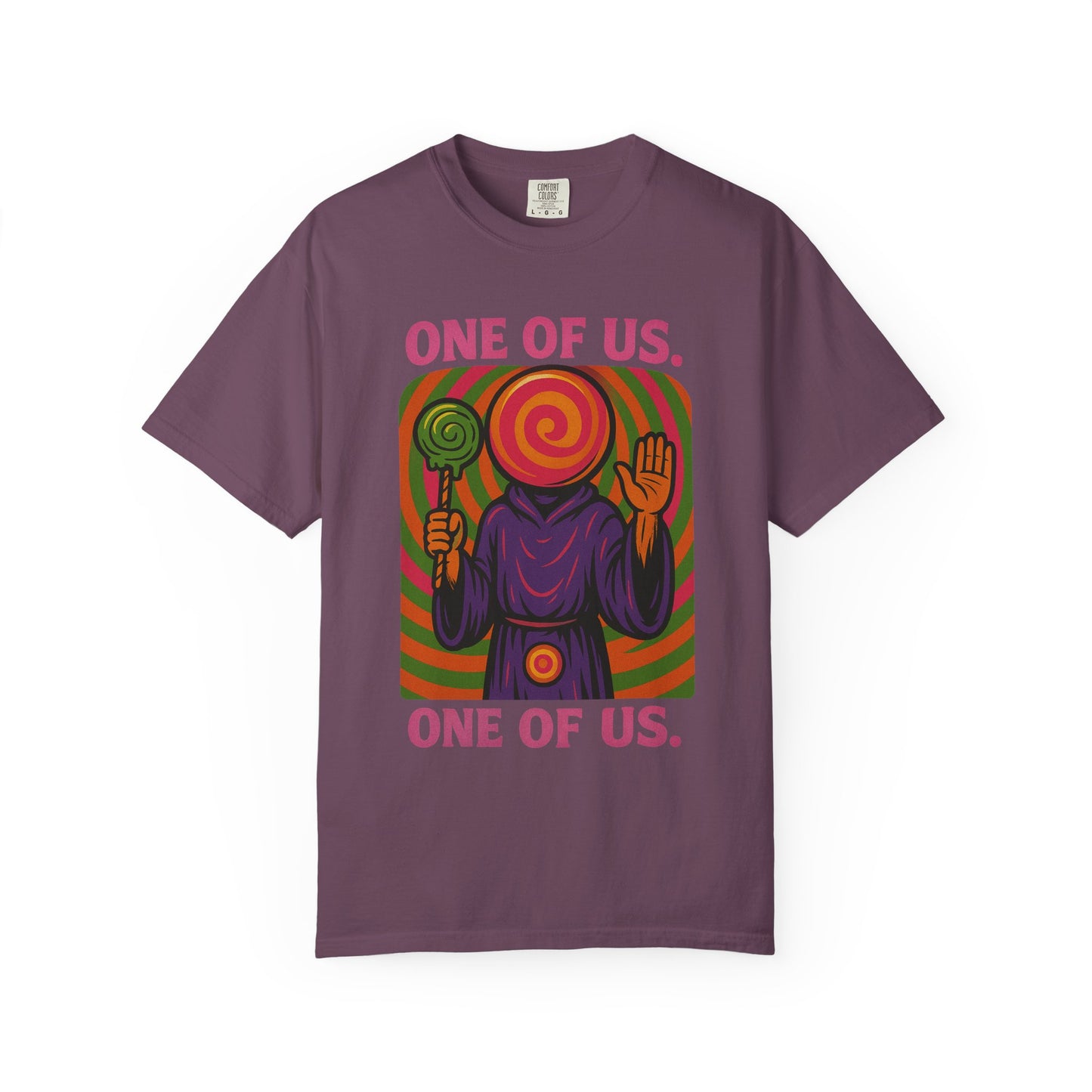 ONE OF US Psychedelic Lollipop Cult T-Shirt