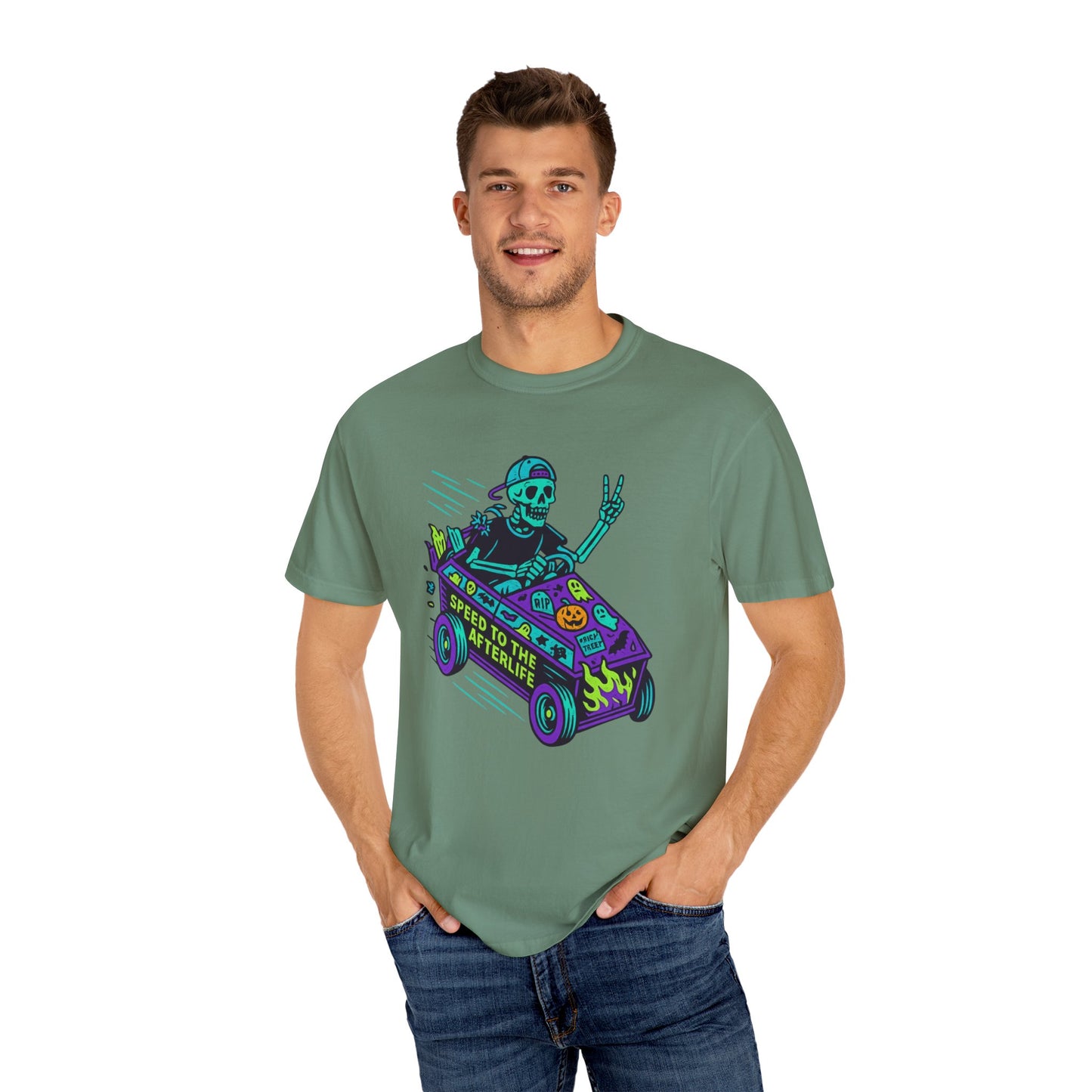 Retro Spook: Speed to the Afterlife T-Shirt