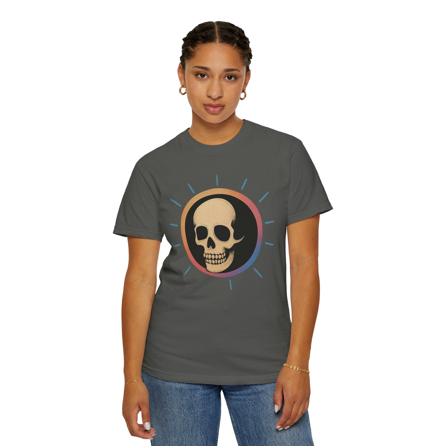Retro Halloween Skull T-Shirt