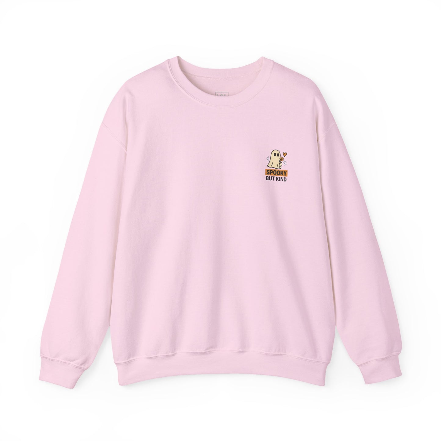Spooky But Kind Crewneck Retro Sweatshirt
