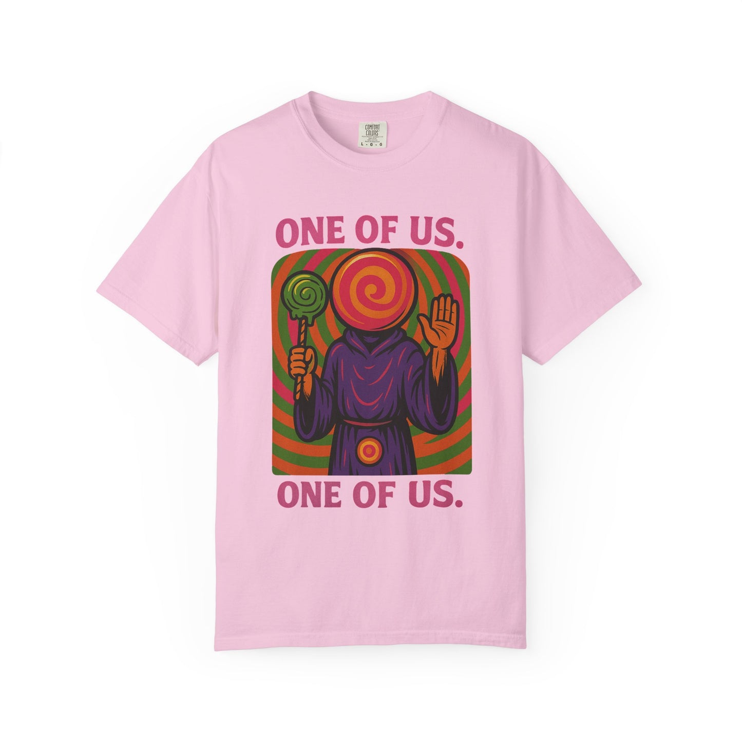 ONE OF US Psychedelic Lollipop Cult T-Shirt