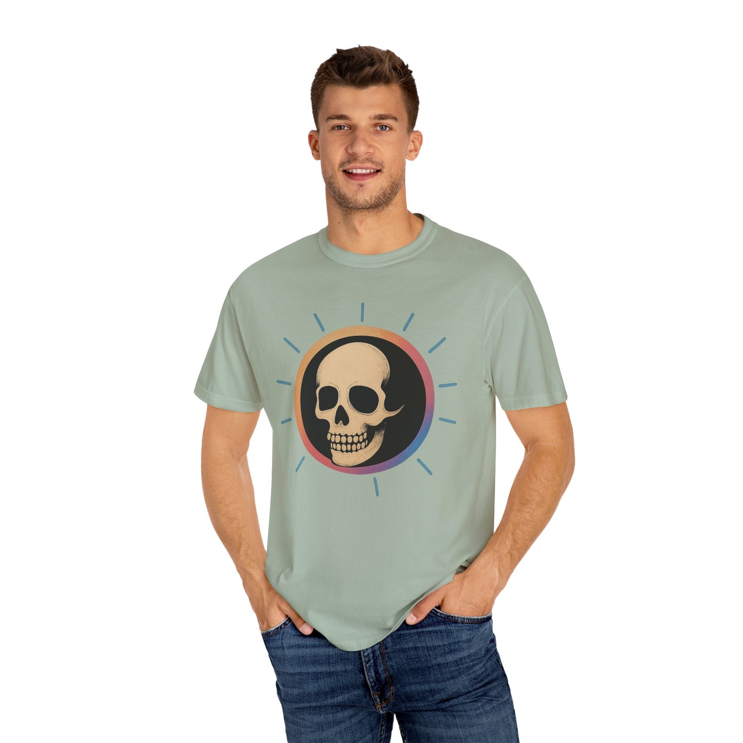 Retro Halloween Skull T-Shirt